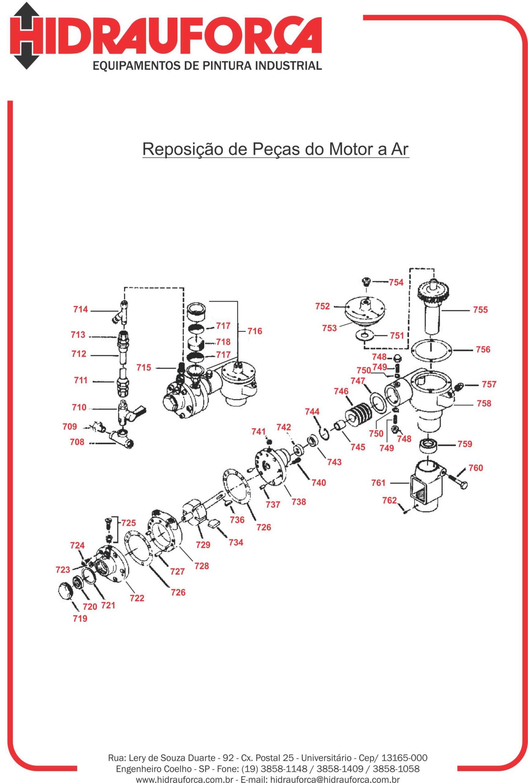 AGITADOR PNEUMÁTICO DUPLO PARA TANQUE DE PRESSÃO - WDA-86 - Image 3