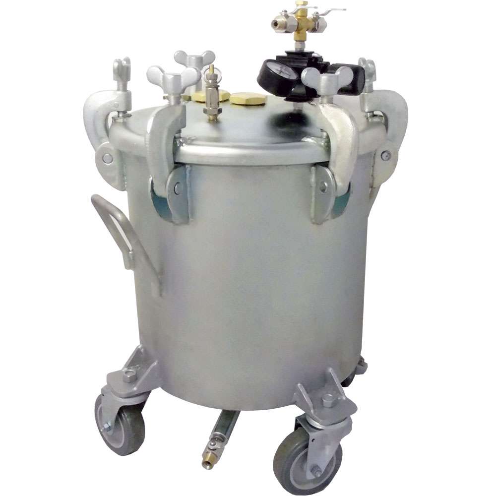 WDT-40 - TANQUE 05 GLS (20LTS) EM AÇO CARBONO SAÍDA INFERIOR SEM AGITADOR