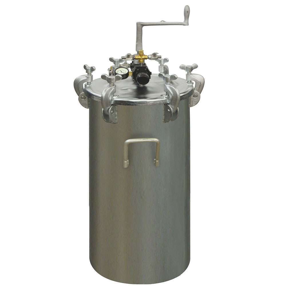 WDT-62 - TANQUE 15 GLS (60LTS) EM AÇO CARBONO COM AGITADOR MANUAL