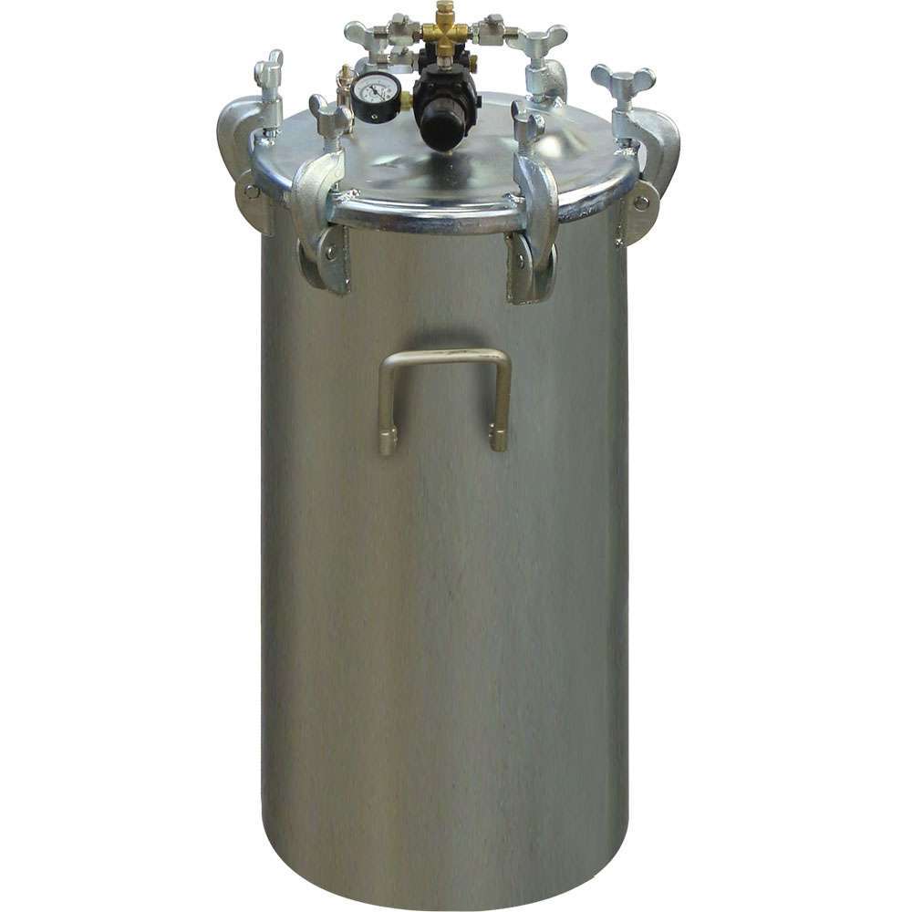WDT-61 - TANQUE 15 GLS (60LTS) EM AÇO CARBONO SEM AGITADOR
