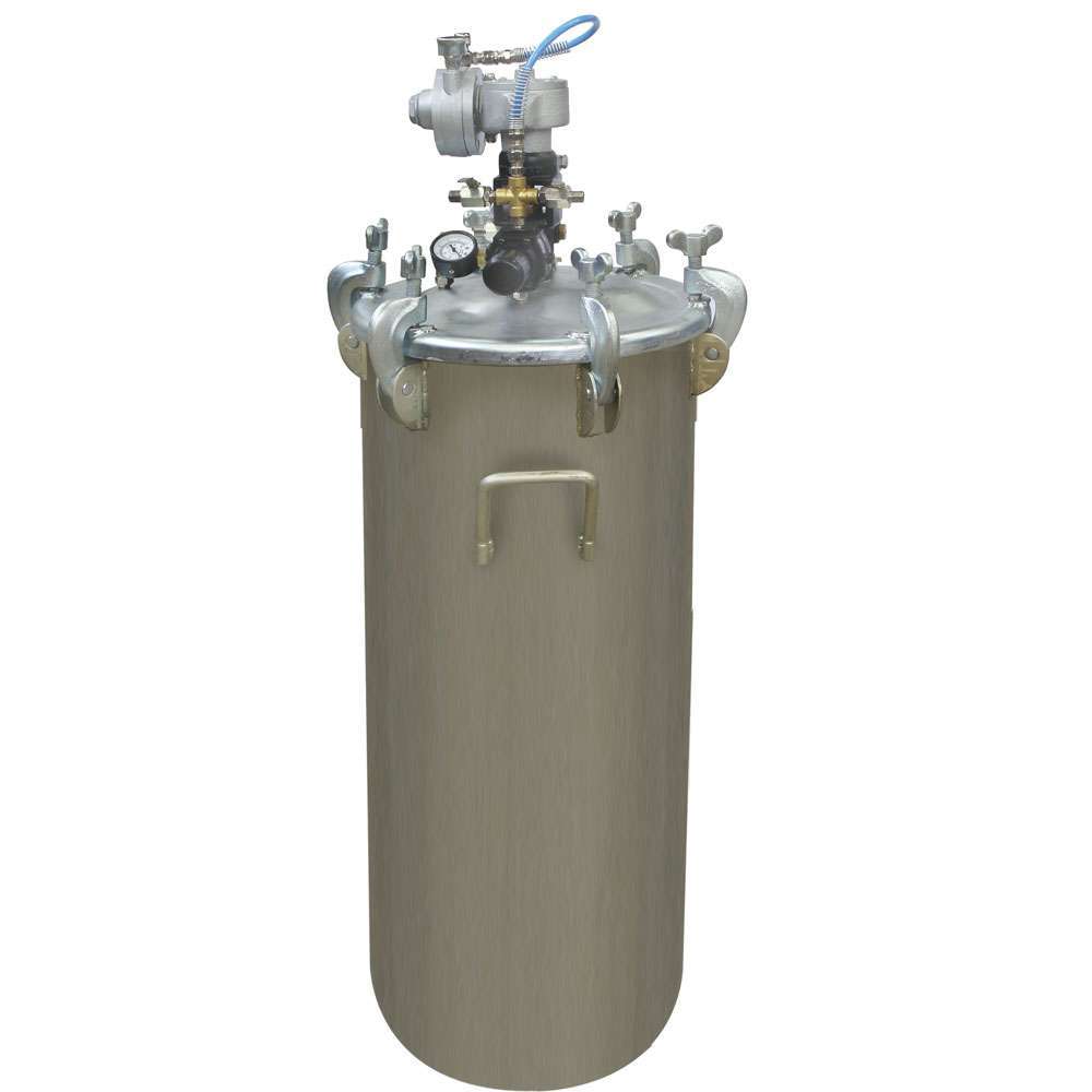 WDT-75 - TANQUE 20 GLS (80LTS) EM AÇO CARBONO COM AGITADOR PNEUMÁTICO