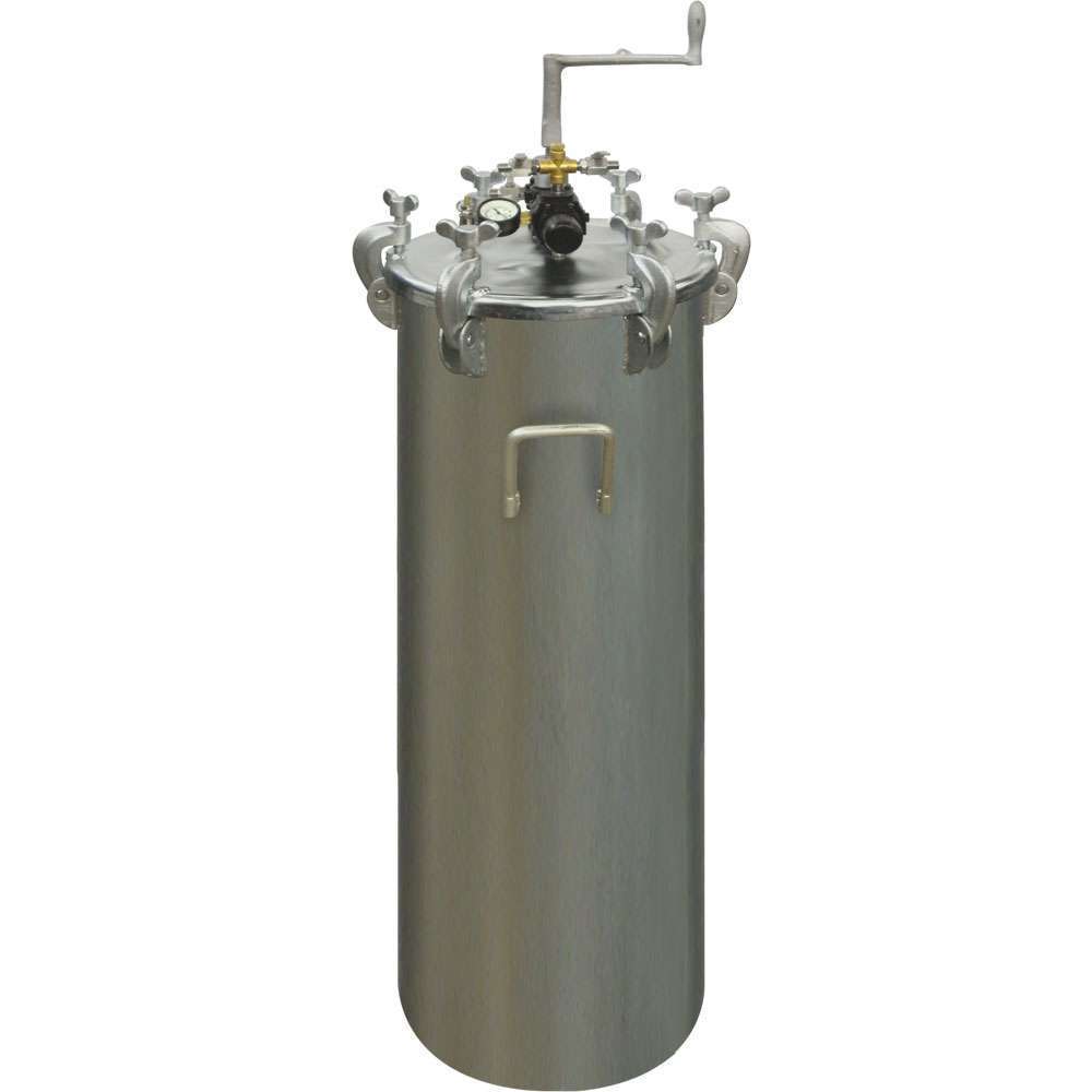 WDT-80 - TANQUE 20 GLS (80LTS) EM AÇO INOX COM AGITADOR MANUAL
