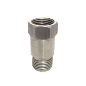 Acoplamento 3/8 M x 3/8 F em Aço Inox